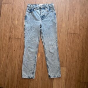 Sézane Le Brut Sexy light blue denim jeans